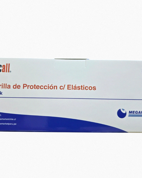 Mascarilla tres pliegues caja x 50 unidades