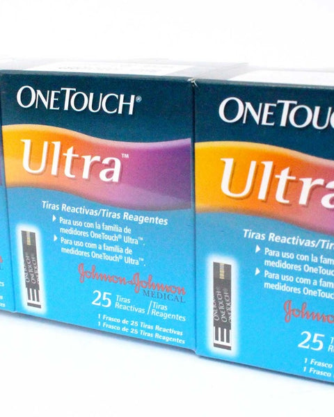 Pack Tiras Reactivas Cintas Onetouch Ultra X 75 U.