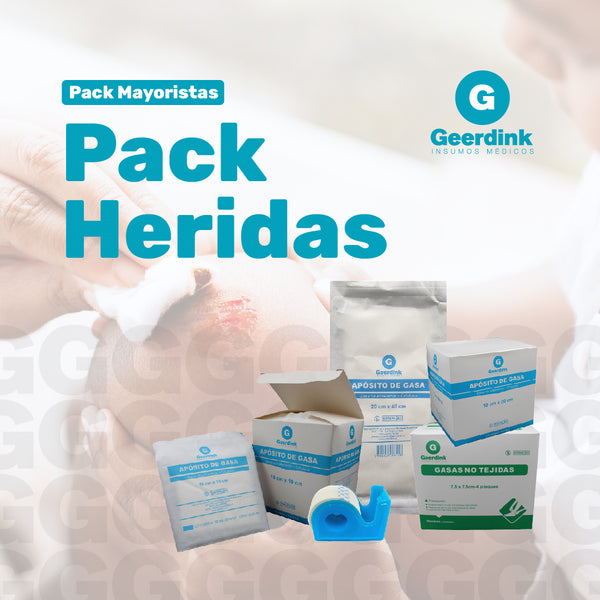 Insumos de Heridas Geerdink | Pack para Mayoristas