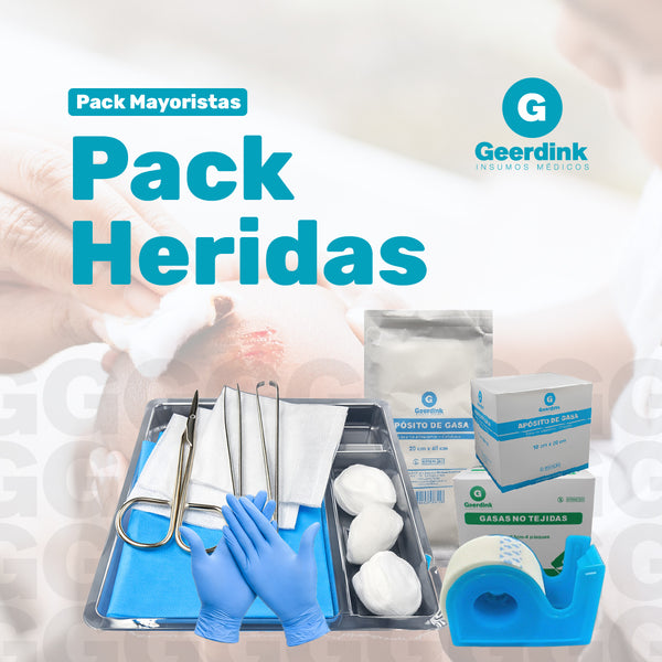 Insumos de Heridas Geerdink | Pack para Mayoristas