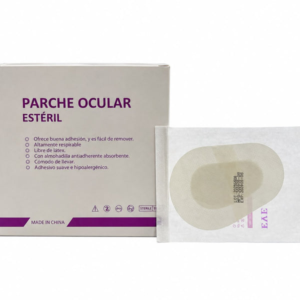 Parche ocular  Adulto 6,5 X 9,5  Unidad