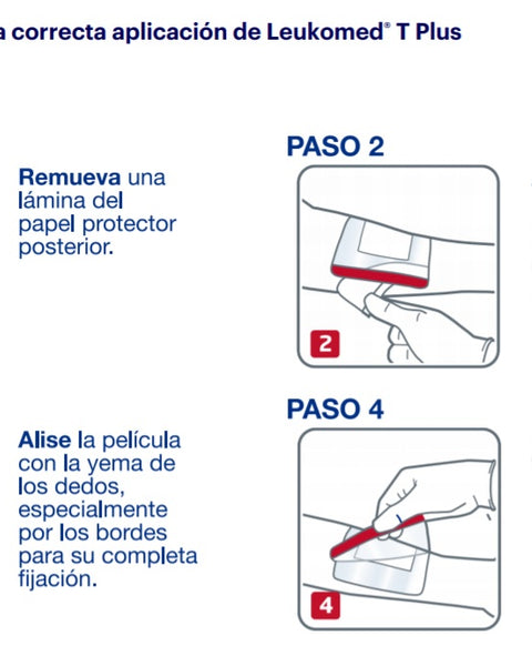 Leukomed T Plus Apósitos Estéril 5x7,2cm Pack x 5 Unidades