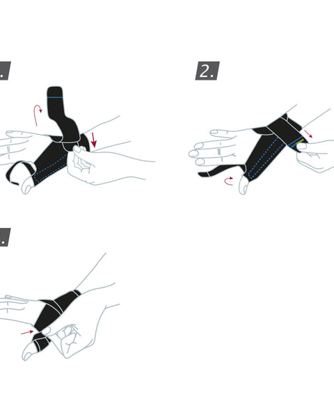 Estabilizador De Pulgar Actimove Color Negro