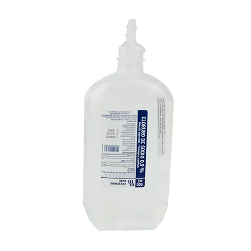 Suero Fisiológico - Cloruro de Sodio 0.9 % Matraz