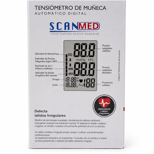Toma de presión digital Automático para Muñeca