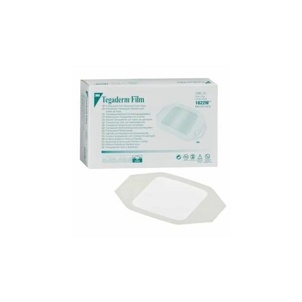 Tegaderm Film 4,4 CM. x 4,4 CM 1622W Pack x 10 Unidades
