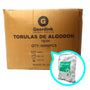 Torulas de algodón de 1 Gr. – Caja madre de 100 bolsas x 100 unidades.