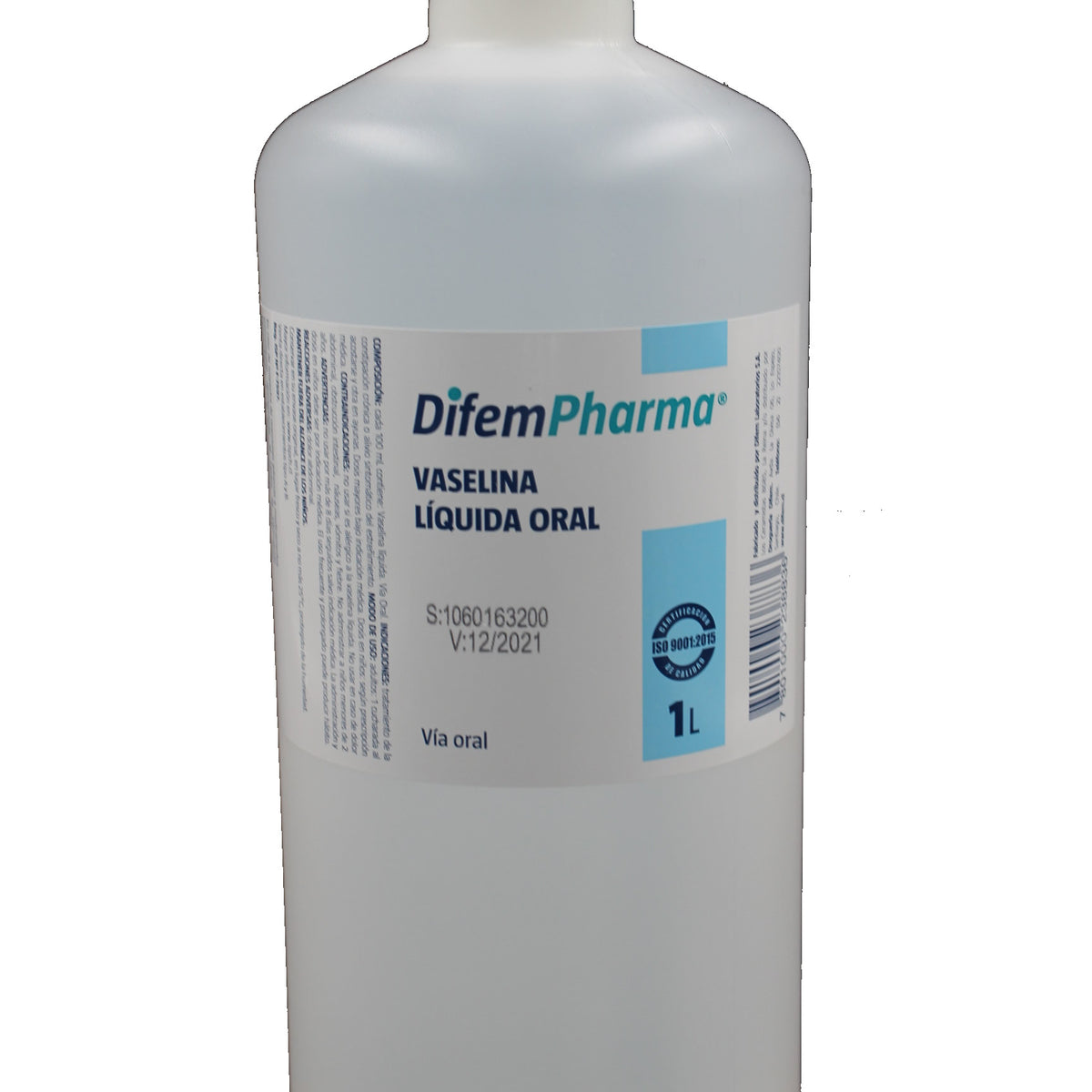 Vaselina Liquida Oral Difem 1 Litro.