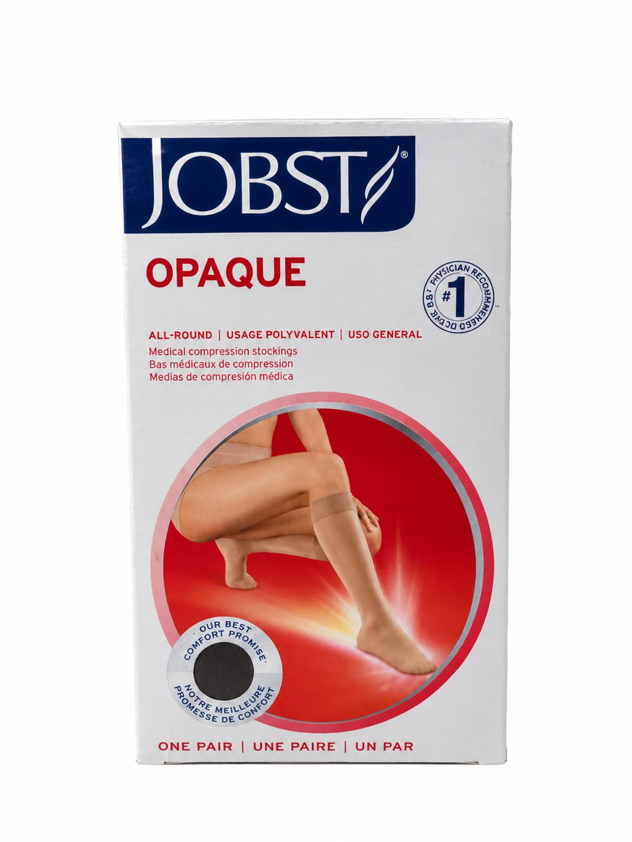 Media Compresiva Jobst Ultrasheer 15/20 Rodilla S-m-l-xl Punta Cerrada