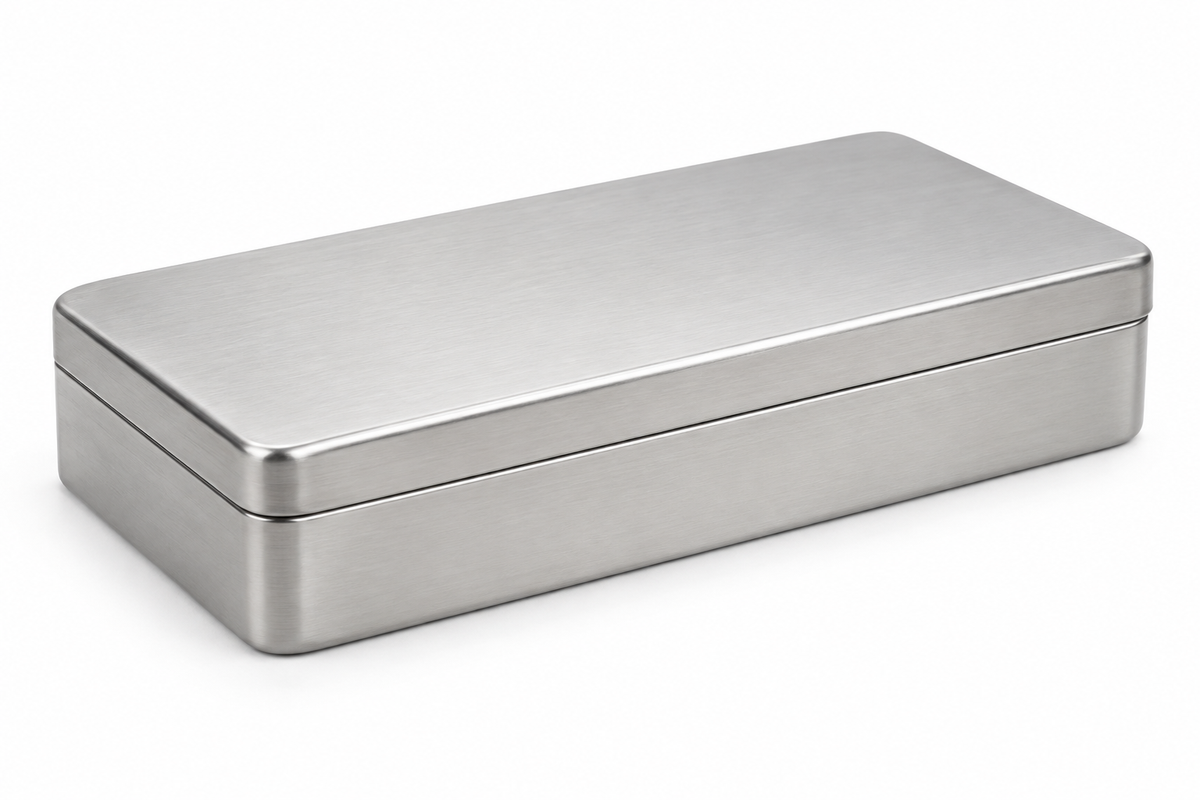 Caja para instrumentos sin botón 200 × 100 × 35 mm – Lawton