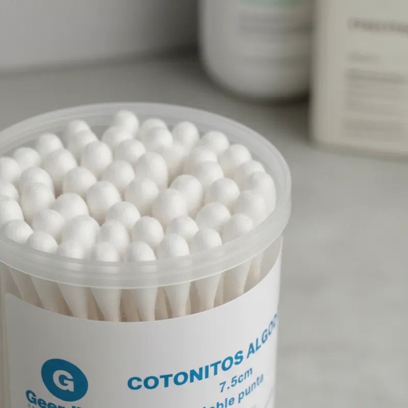 Cotonitos 7,5 cm Doble Punta Geerdink Caja Madre x 18.000 Unidades