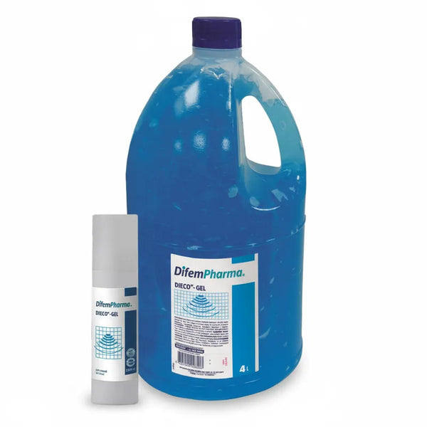 Gel Conductor Ultrasonido Dieco-gel, Bidón 4lt + Disp 250cc