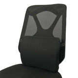 Cojín Lumbar Viscoelástico Blunding Negro