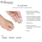 Separador de dedos en gel polímero Blunding - foto 2