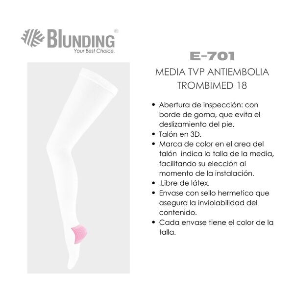 Media TVP Antiembolia Trombimed 18 Blunding