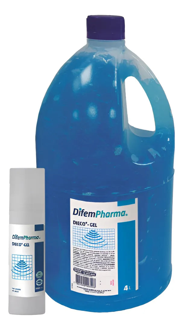 Gel Conductor Ultrasonido Dieco-gel, Bidón 4lt + Disp 250cc