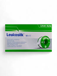 Cinta Leukosilk 2,5cm X 5m Blanca X Unidad