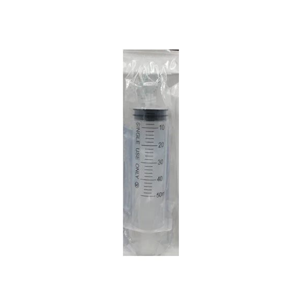 Jeringa Desechable Luer Lock 50 Ml Sin Aguja Unidad