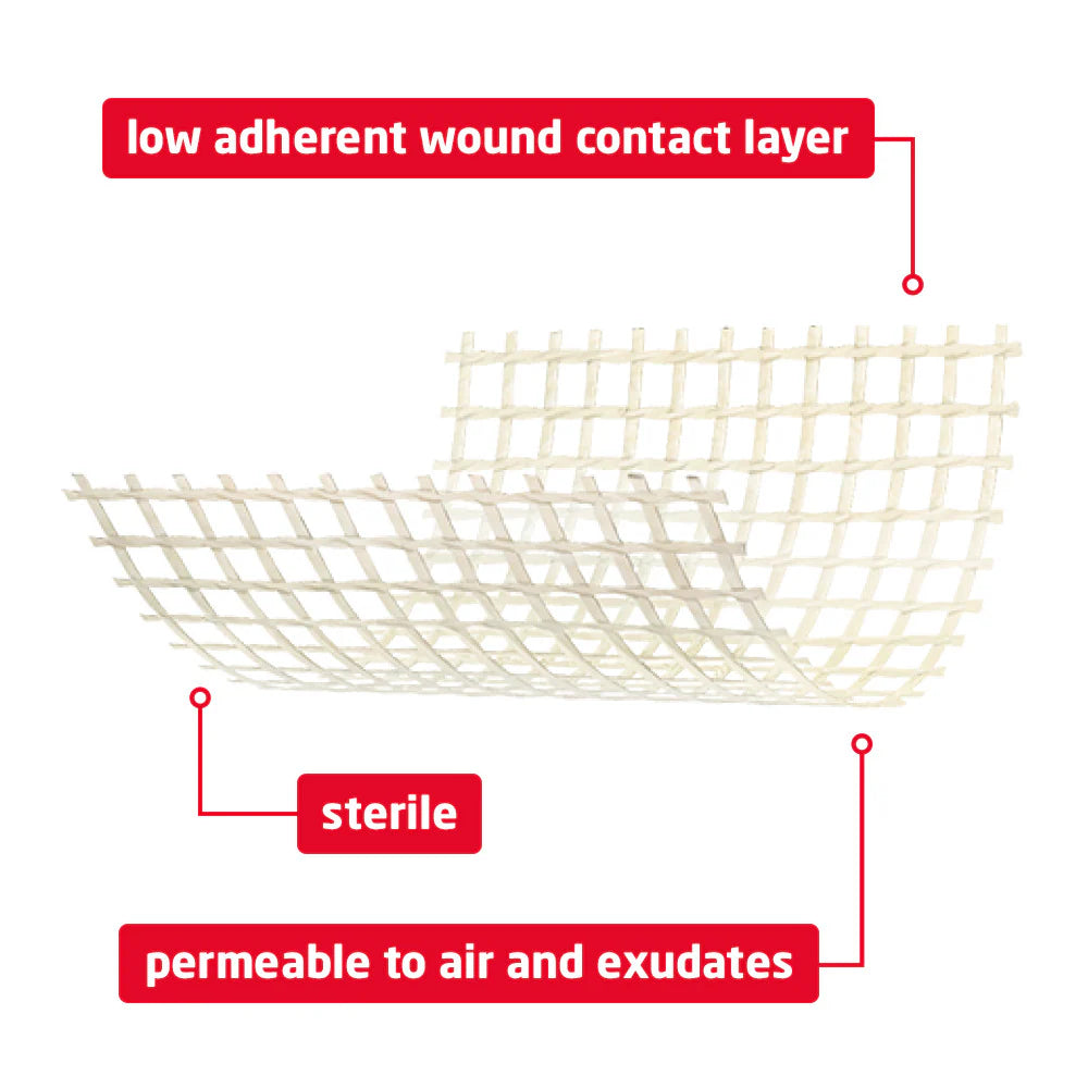 Gasa Parafinada Cuticell Classic 10 X 10cm