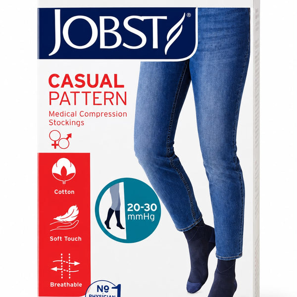 Jobst Calcetin Casual Pattern Rodilla 20/30