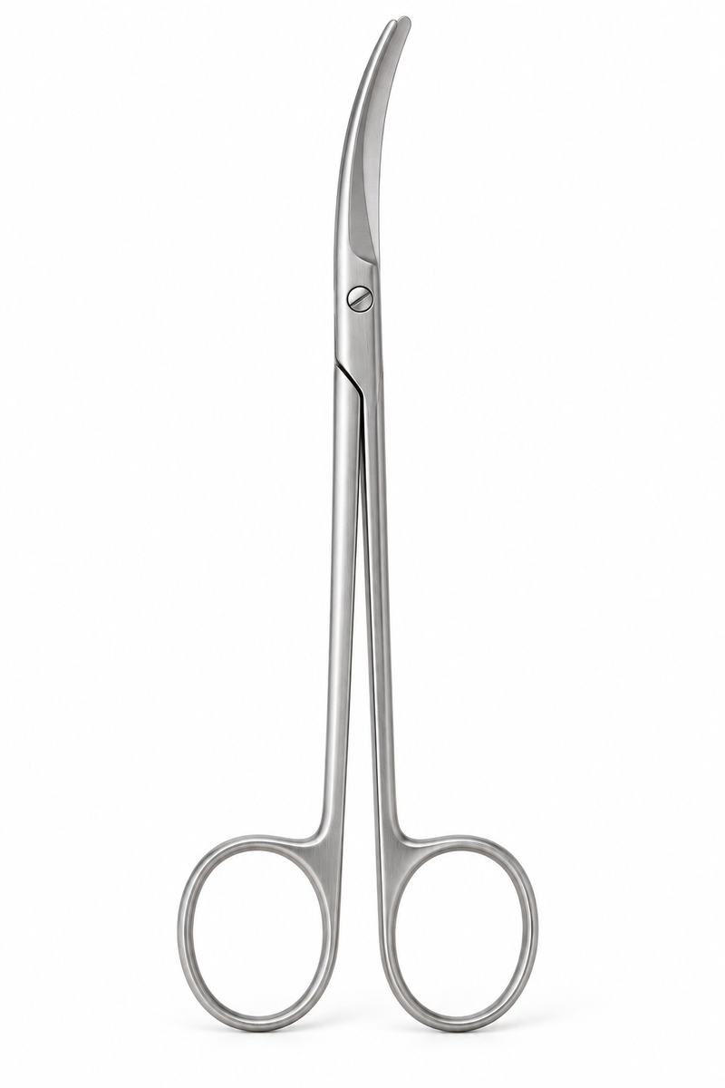 Metzenbaum tijera curva 18 cm – Lawton Clinic