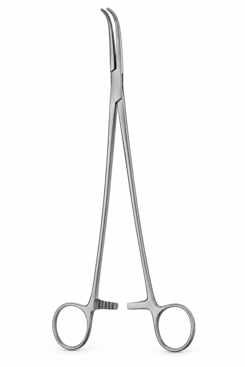 Mixter pinza curva 28 cm – Lawton Clinic