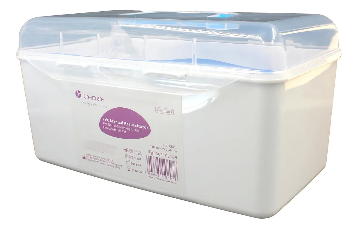 Resucitador Manual Pediatrico Con Mascara Y Reservorio