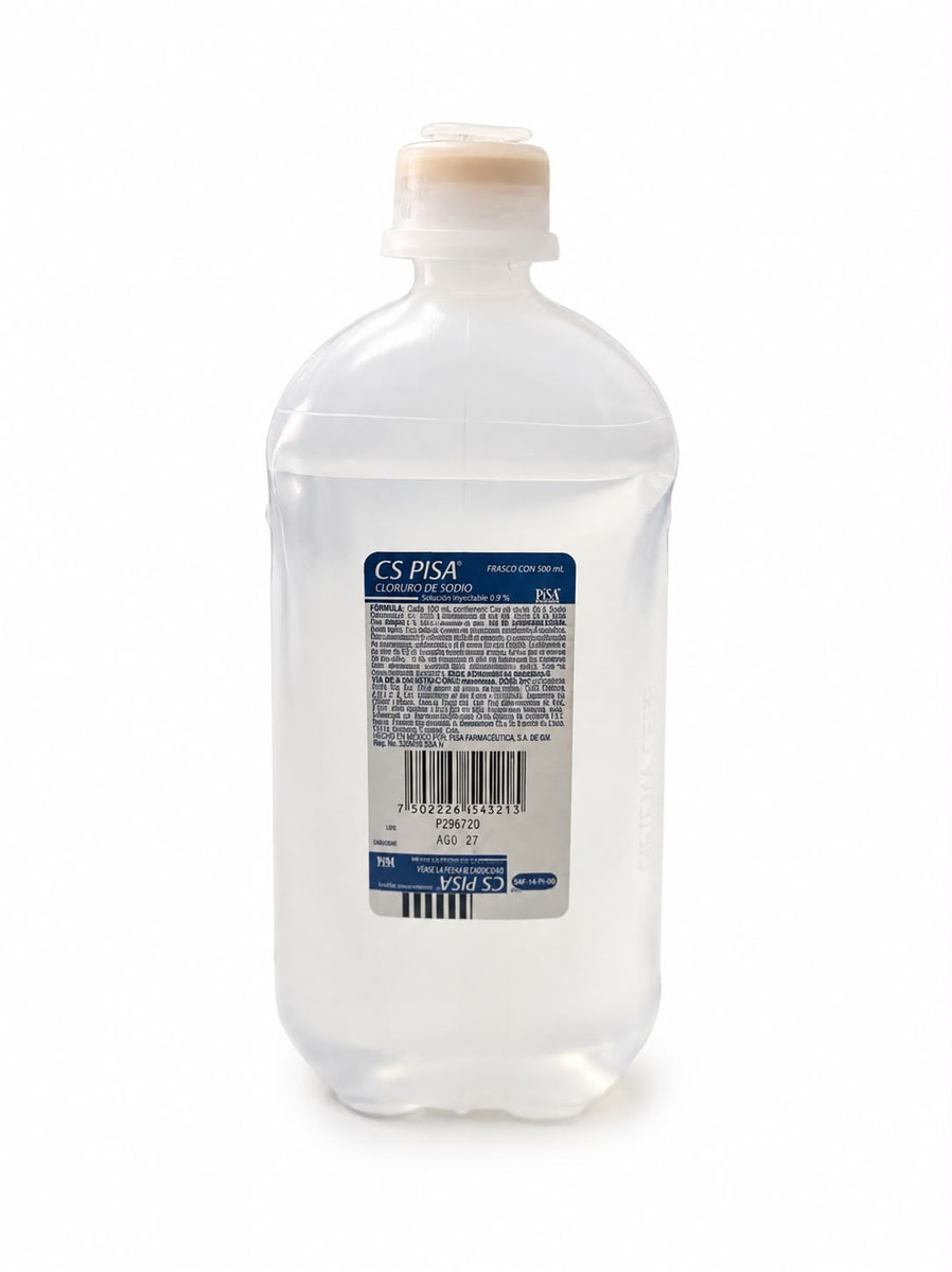Suero Fisiológico - Cloruro de Sodio 0.9 % Matraz