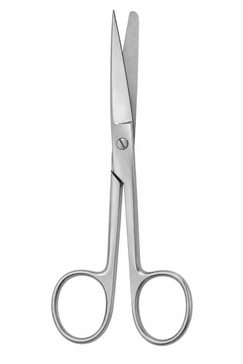 Tijera quirúrgica recta aguda/roma, 14,5 cm – Lawton Clinic